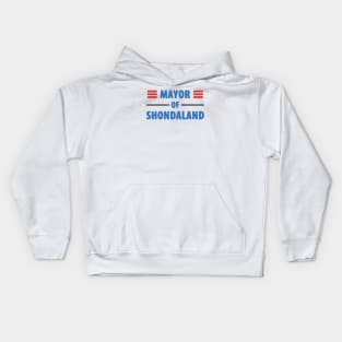 Mayor of Shondaland Kids Hoodie